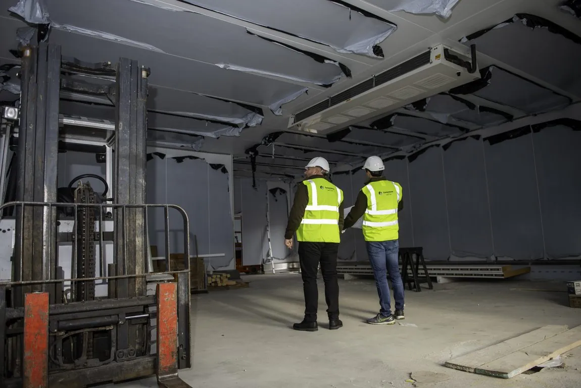 Fit-out and structural works