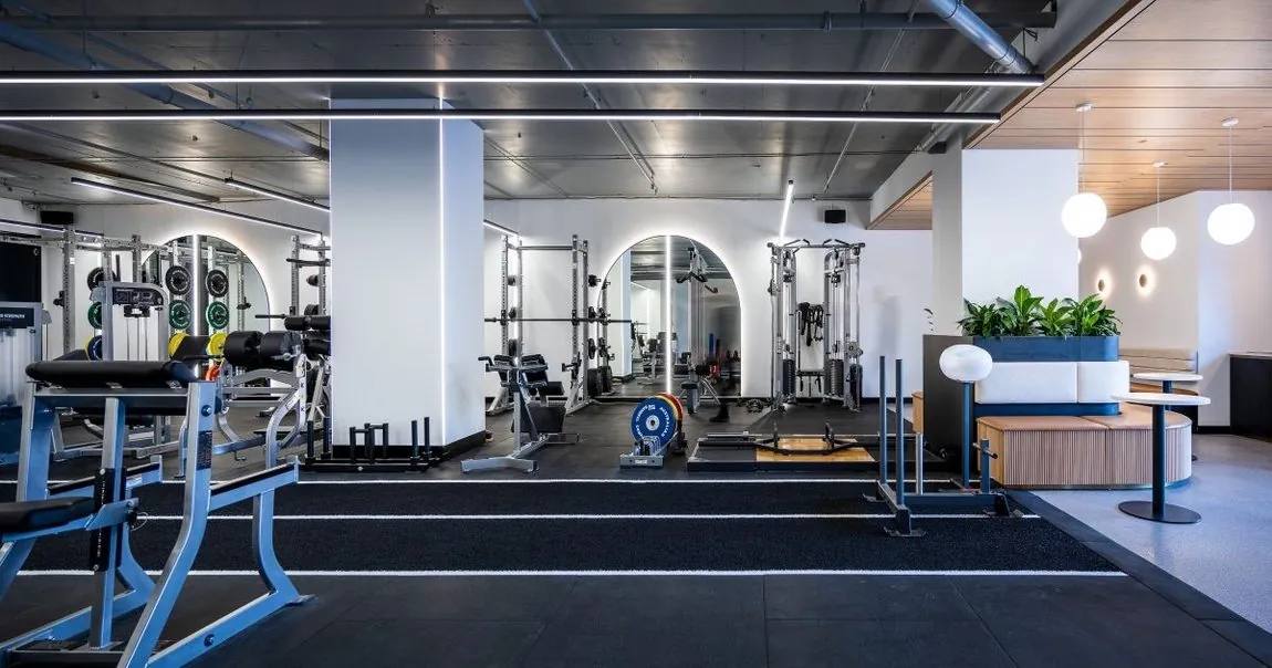 Gym and fitness suite fit-out